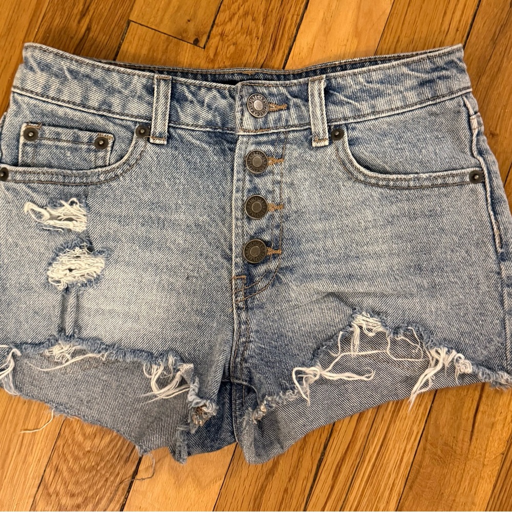 Katie J NYC Girls Distressed Shorts
